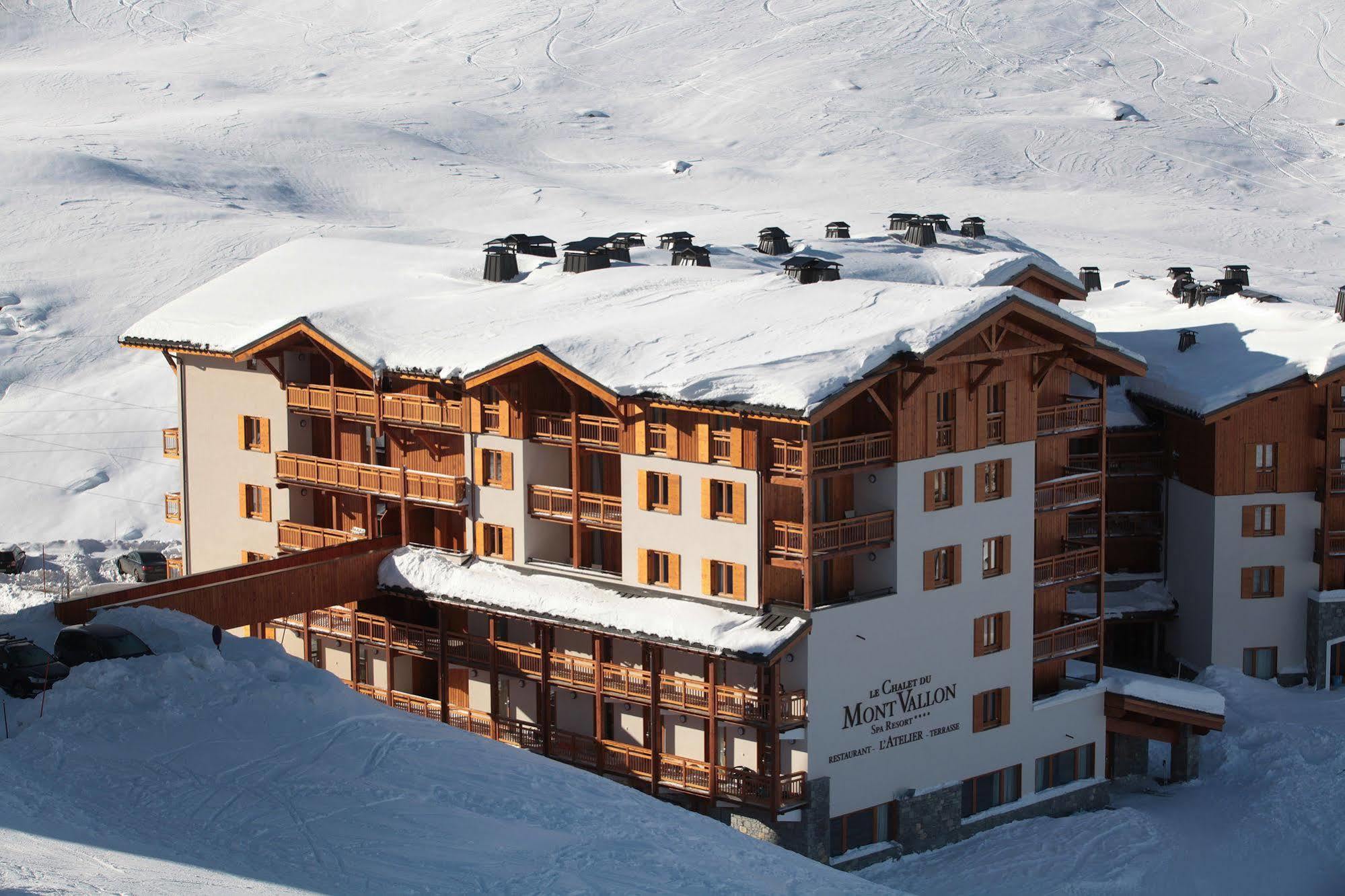 Le Chalet Du Mont Vallon Spa Resort Les Menuires Exterior foto