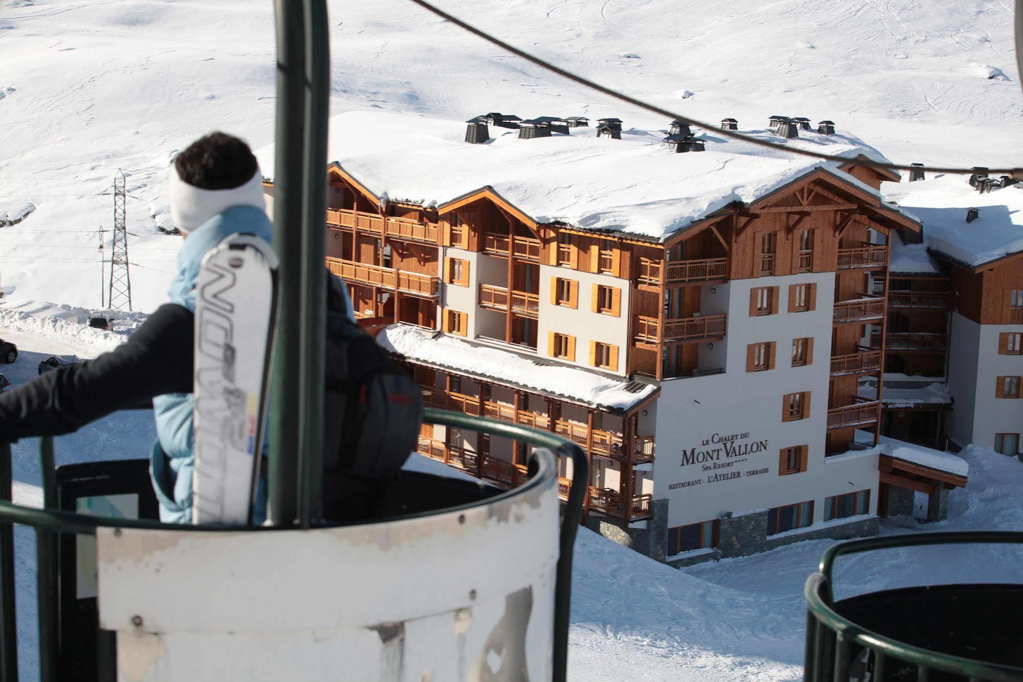 Le Chalet Du Mont Vallon Spa Resort Les Menuires Exterior foto