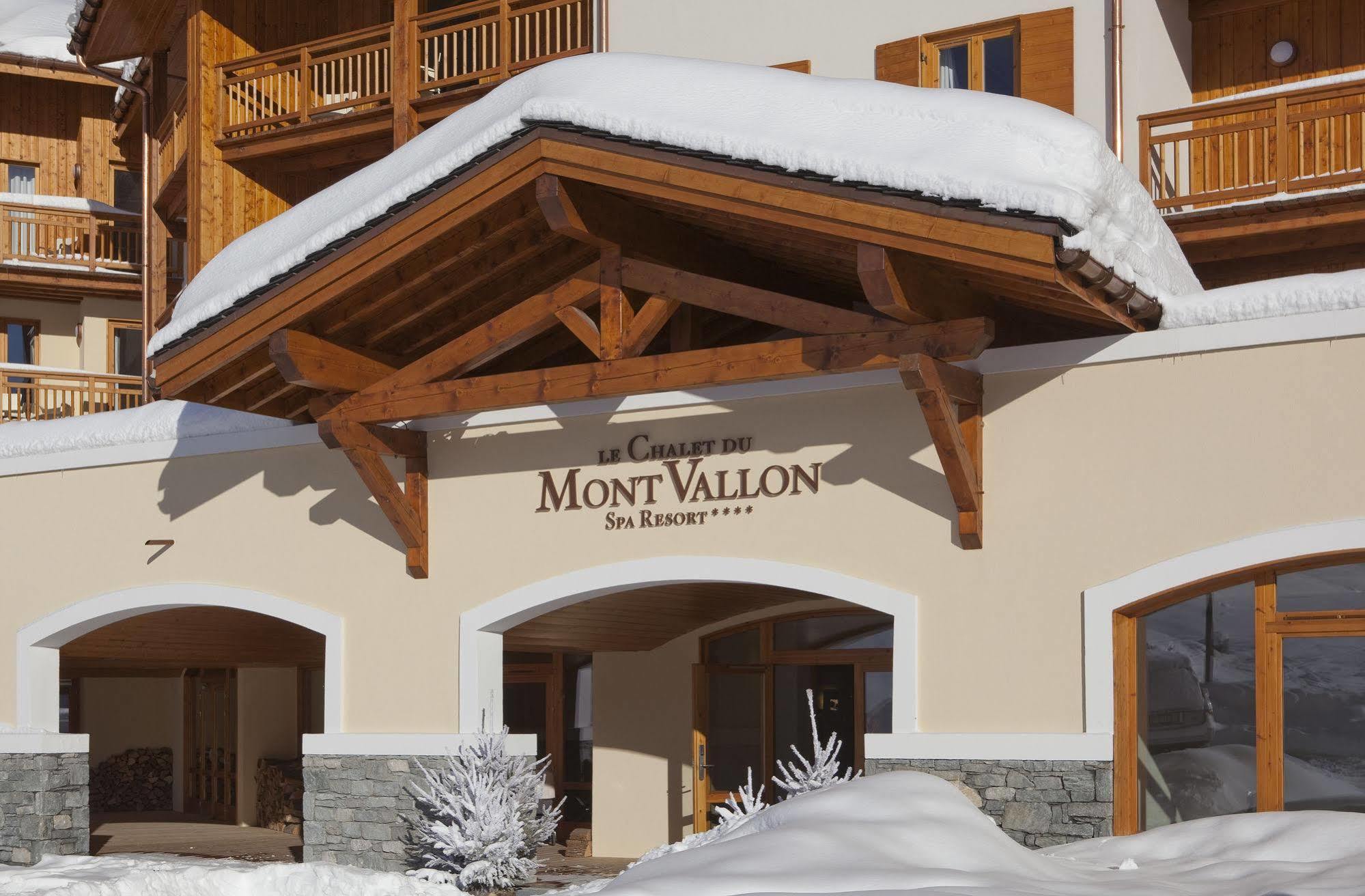 Le Chalet Du Mont Vallon Spa Resort Les Menuires Exterior foto